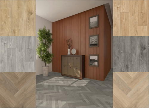 Vinyl flooring wood - flooring, effect