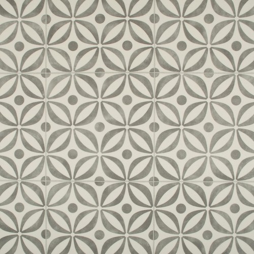 Grey antique diamonds vinyl - antique,