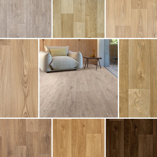 Wood plank effect vinyl - wood,