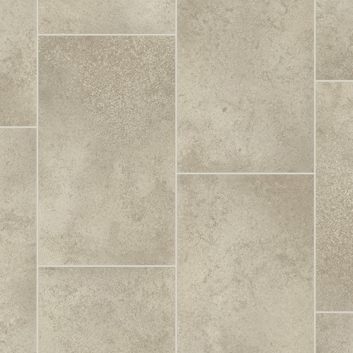 Soft grey stone tile effect - grey,