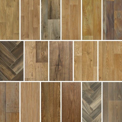 Vinyl flooring samples - vinyl,